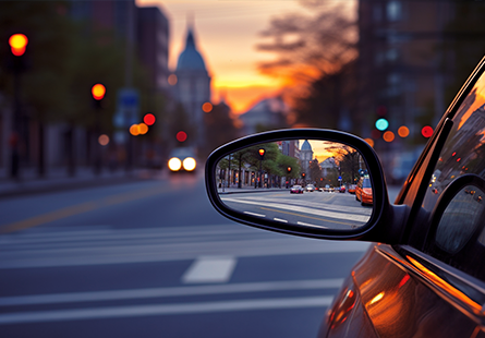 Car rearview mirror